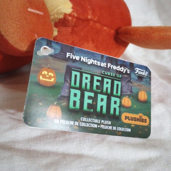 NWT Five Nights at Freddy's Curse of Dread Bear 8" Grim Foxy Collectible Plush - Picture 5 of 6